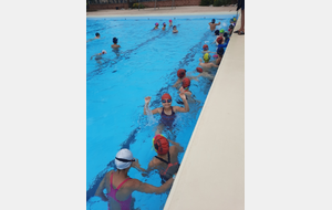 Dernier entraînement de l ecole de natation 