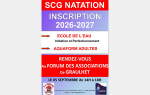 Inscriptions 2026-2027