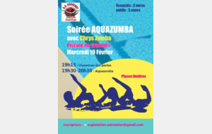 Soirée AQUAZUMBA.