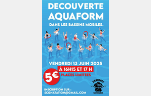Séance Découverte AquaForm