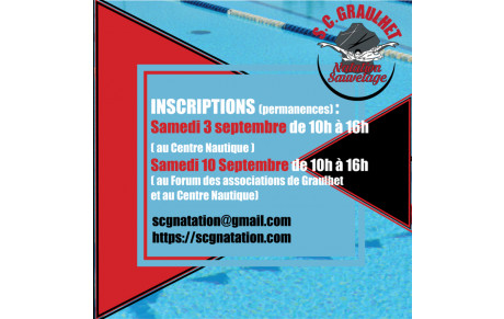INSCRIPTIONS SAISON 2022-2023