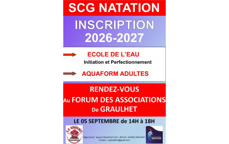 Inscriptions 2026-2027